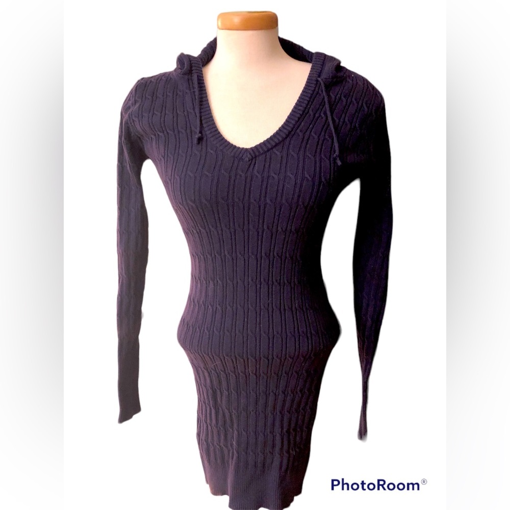 *PATTY BOUTIK* sweater dress w/hood